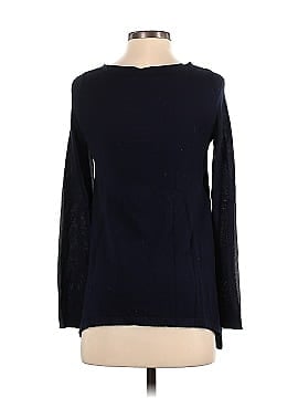 Scoop Silk Pullover Sweater (view 2)