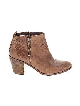 Hoss Intropia Distressed Leather Zipper Bootie (view 1)