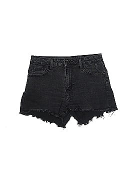 Just Black Denim Shorts (view 1)