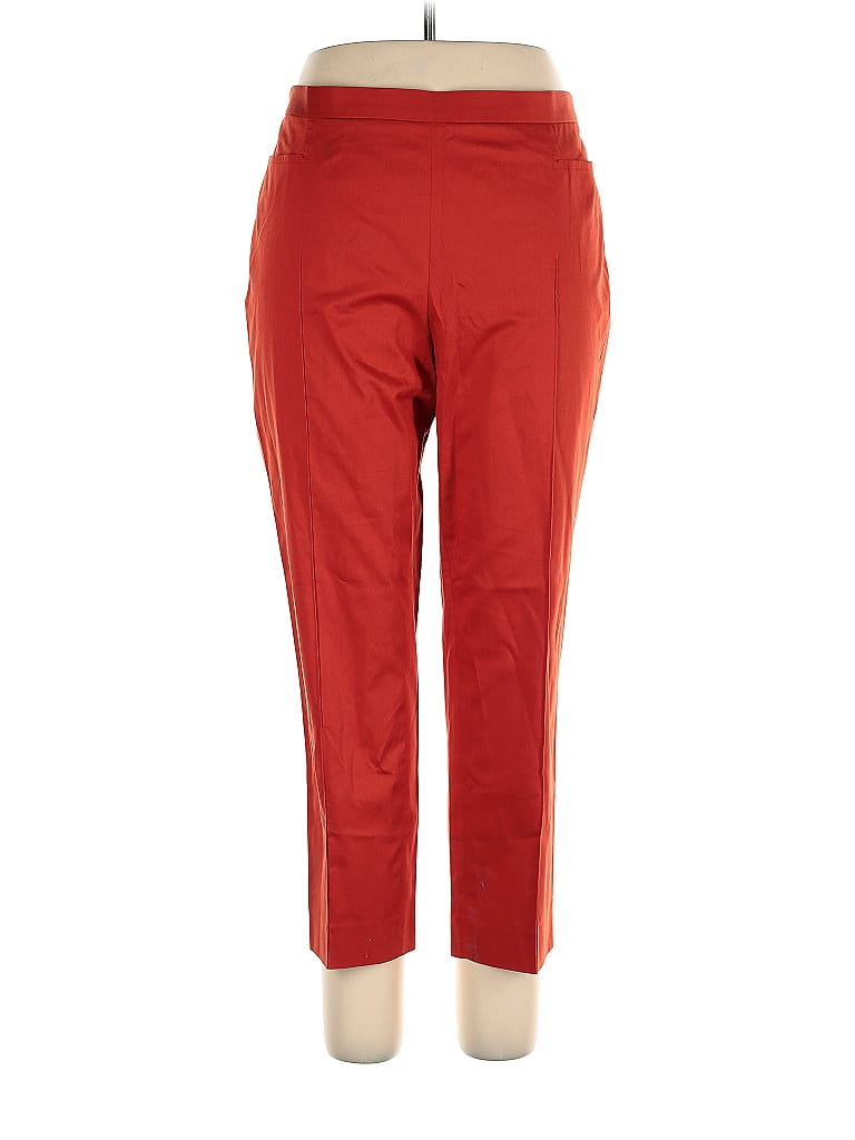 Akris Punto 100 Viscose Red Active Pants Size 14 87 off ThredUp