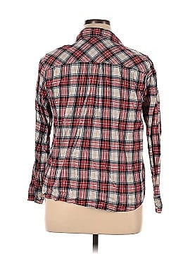 J.Crew Factory Store Long Sleeve Button-Down Shirt (view 2)