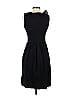 Lauren by Ralph Lauren 100% Cotton Solid Black Casual Dress Size 4 - photo 2