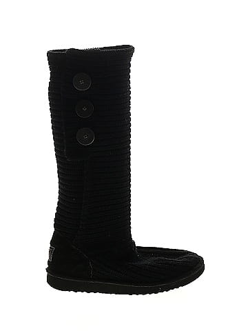 UGG AWWYEAH 超厚底一足ラスト️BLACK38 超美品 - レディース