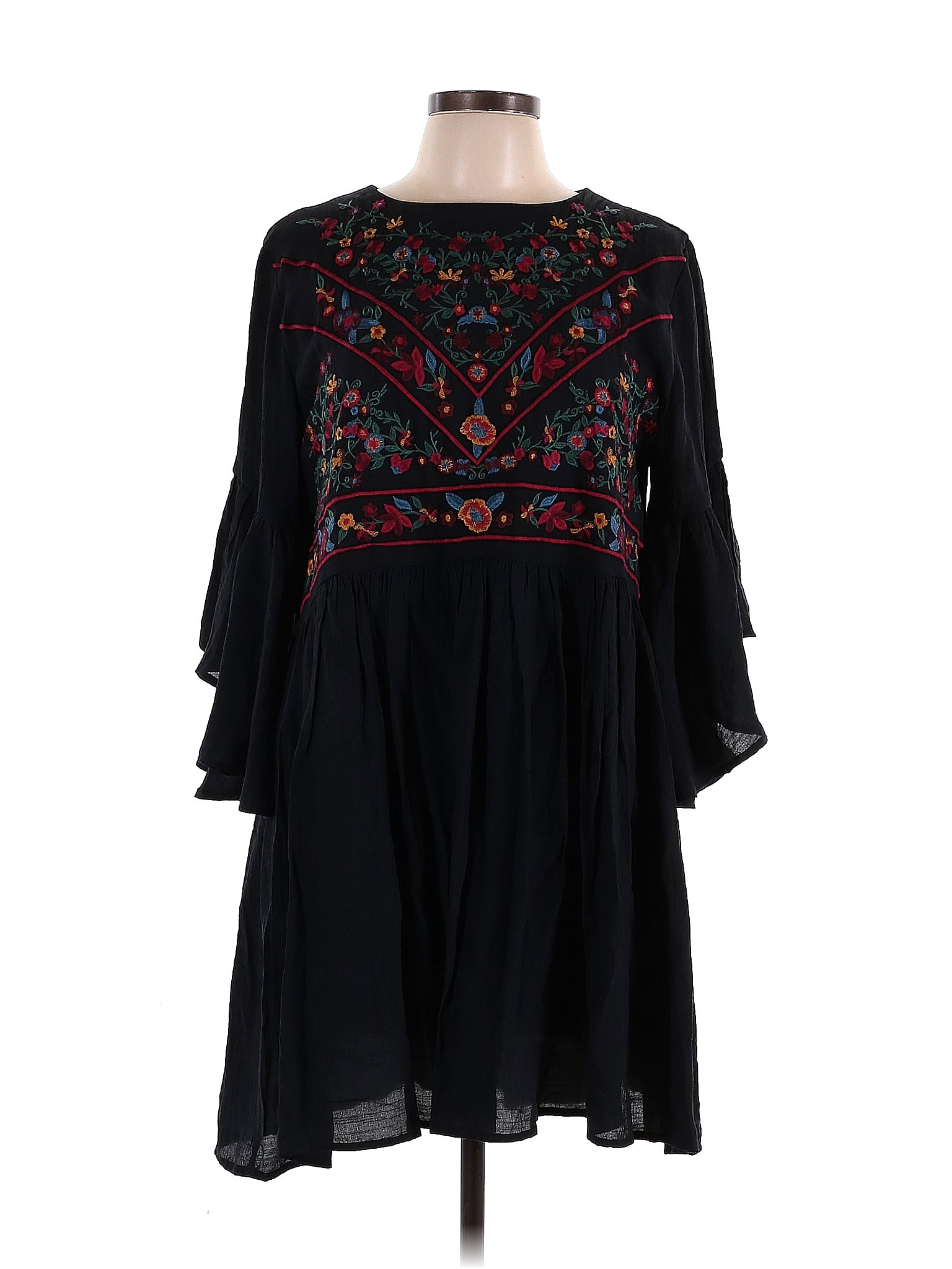 Umgee Black Casual Dress Size L - 67% off | ThredUp