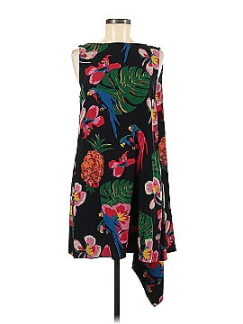 Valentino Tropical Dream-print Silk Crepe De Chine Dress In Multicolor (view 1)