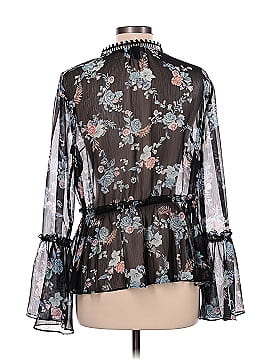 White House Black Market Long Sleeve Blouse (view 2)