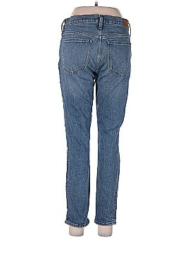Madewell The Mid-Rise Perfect Vintage Jean in Ainsdale Wash: Knee-Rip Edition (view 2)