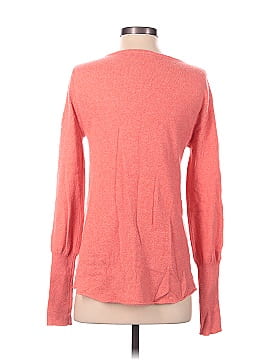 Pink Cashmere Pullover Sweater (view 2)