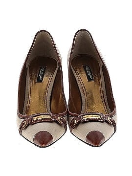 Dolce & Gabbana Vintage Canvas Heels (view 2)