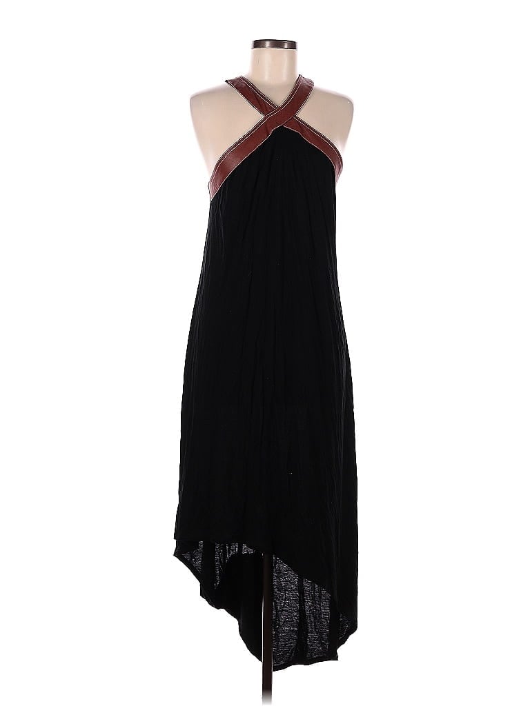 BCBGMAXAZRIA 100% Tencel Lyocell Black Casual Dress Size M - photo 1