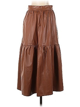 Sans Souci Faux Leather Skirt (view 2)