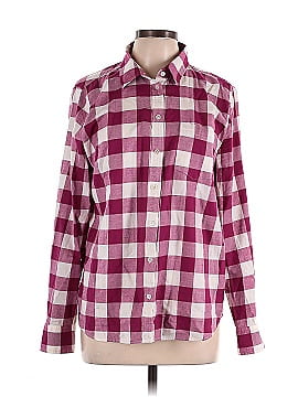 J.Crew Factory Store Long Sleeve Button-Down Shirt (view 1)