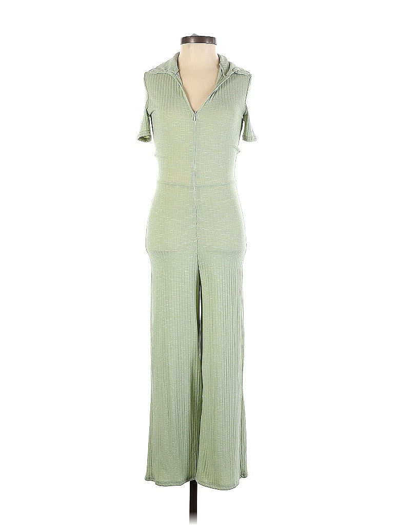 PrettyLittleThing Solid Green Jumpsuit Size 0 - photo 1
