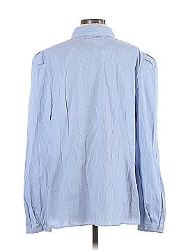 Persona by Marina Rinaldi Long Sleeve Button-Down Shirt (view 2)