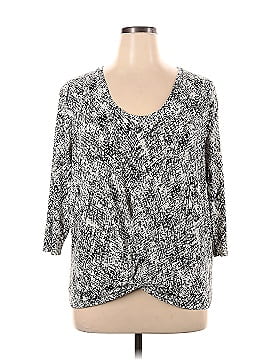 New York & Company 3/4 Sleeve Blouse (view 1)