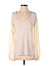 Covet Ivory Long Sleeve Top Size S - photo 1