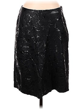 Hallhuber Faux Leather Skirt (view 1)