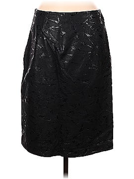 Hallhuber Faux Leather Skirt (view 2)