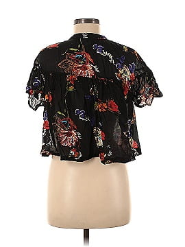 Free People Short Sleeve Button-Down Shirt (view 2)