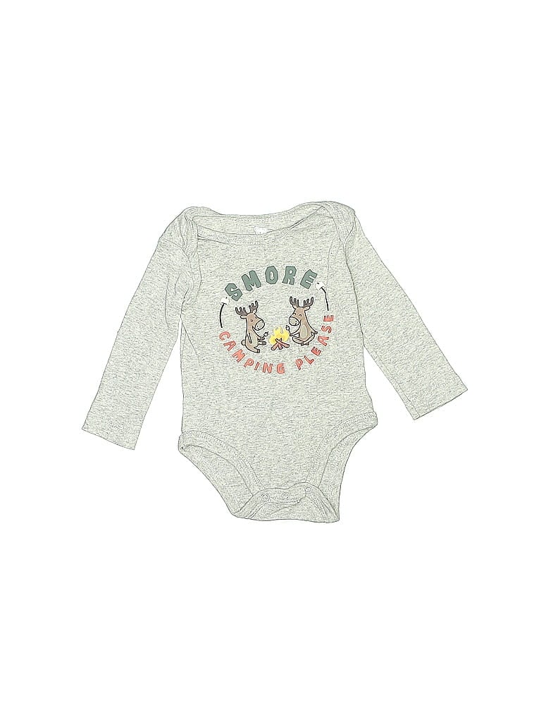 Pre-owned Koala Baby Babies' Long Sleeve Onesie In Gray