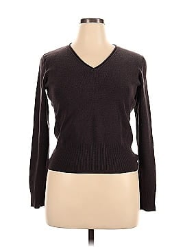 Prominence Silk Pullover Sweater (view 1)