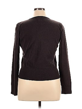 Prominence Silk Pullover Sweater (view 2)
