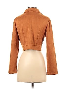 Shein Faux Leather Jacket (view 2)