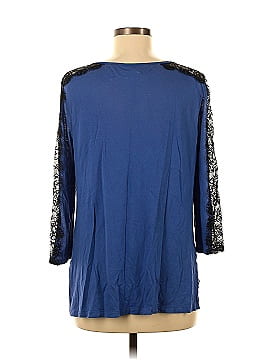 LC Lauren Conrad 3/4 Sleeve Blouse (view 2)