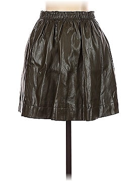 QMack Faux Leather Skirt (view 2)