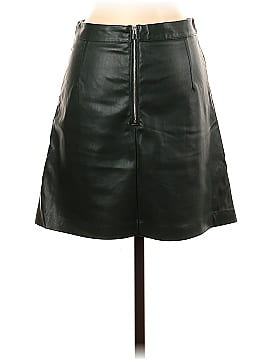 Reserved Faux Leather Skirt (view 2)