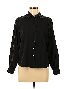 Who What Wear Long Sleeve Button-Down Shirt (view 1)