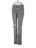 Principle Denim Innovators Hearts Stars Gray Jeans Size 28 waist - photo 1