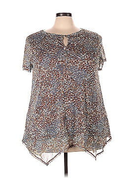 Skye's The Limit Short Sleeve Blouse (view 1)