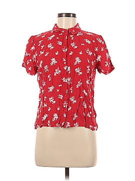 MNG Short Sleeve Button-Down Shirt (view 1)