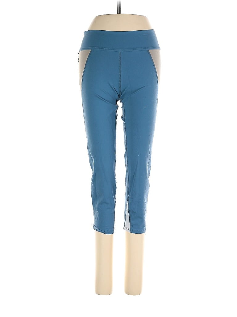 Pre-owned Live The Process Active Pants In Blue