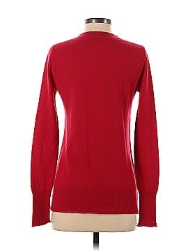 Aqua Cashmere Pullover Sweater (view 2)