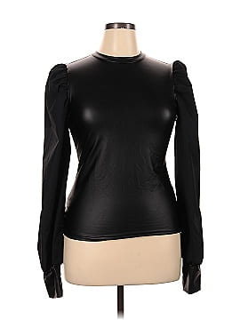 Unbranded Faux Leather Top (view 1)