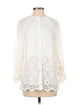 Pearl By Lela Rose Long Sleeve Button-Down Shirt (view 1)