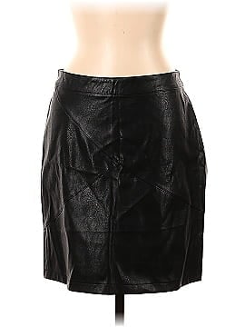Zeagoo Faux Leather Skirt (view 1)