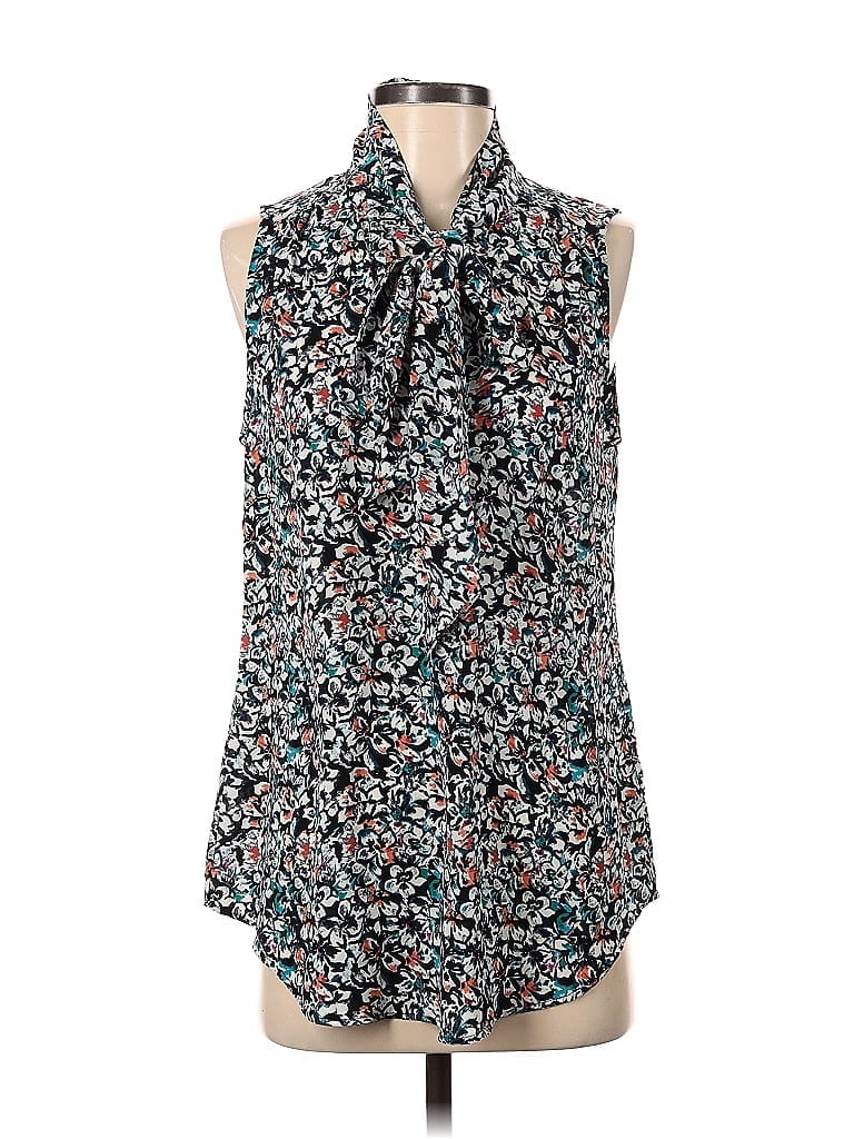 Click to view more detailed imagery on our partner's website Pre-owned Van Heusen Sleeveless Blouse In Blue
