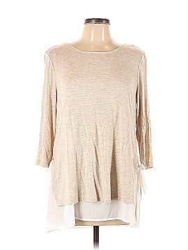 Pebble and Stone Long Sleeve Blouse (view 1)