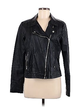 Atmosphere Faux Leather Jacket (view 1)