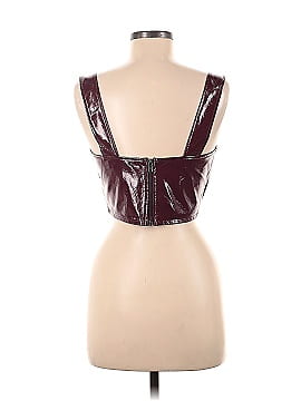 Nasty Gal Inc. Faux Leather Top (view 2)