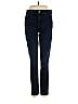 7 For All Mankind Jacquard Marled Solid Tortoise Blue Jeans 27 Waist - photo 1