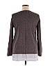 Simply Vera Vera Wang Marled Damask Brocade Brown Pullover Sweater Size XL - photo 2