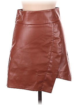 Lascana Faux Leather Skirt (view 1)