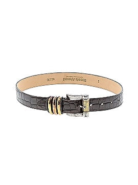 Streets Ahead Croc Embossed Leather Belt (view 1)