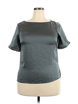 Universal Standard Short Sleeve Blouse (view 1)