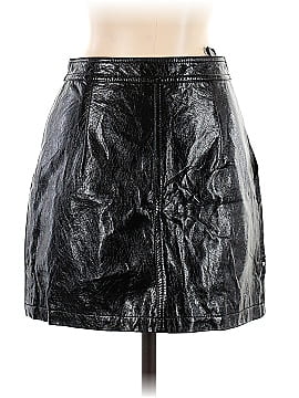 Forever 21 Contemporary Faux Leather Skirt (view 2)