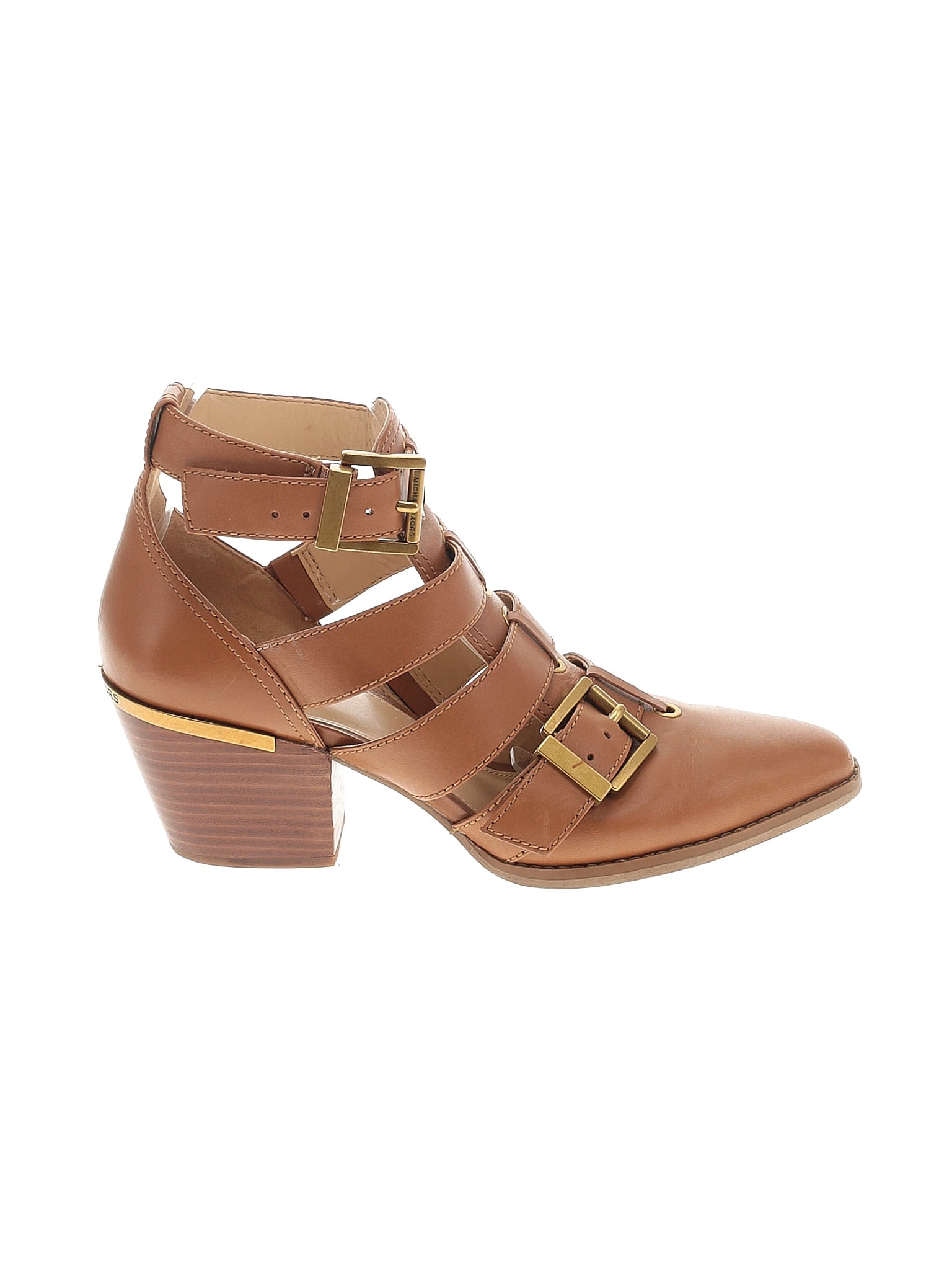 michael kors brown boots